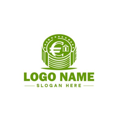 finans logosu, işletme finans logosu, finans tasarımı, ticaret ve dağıtım logosu, muhasebe ve finans logosu, Finansal Danışmanlar Tasarım Şablonu Vektör Simgesi, Finans Şablonu düzenlenebilir vektörü