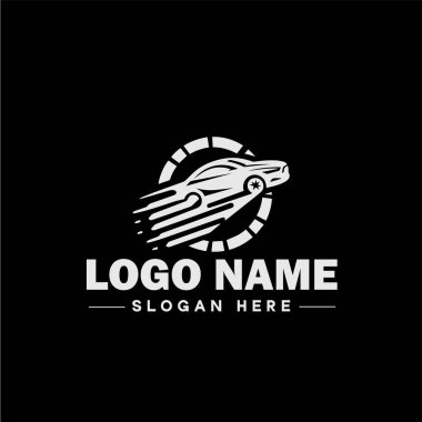 Otomotiv logosu oto bayii logosu oto tamir logosu simgesi simgesi