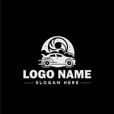 Otomotiv logosu oto bayii logosu oto tamir logosu simgesi simgesi