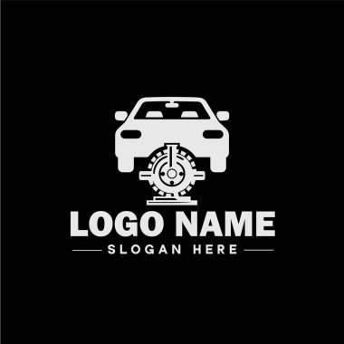Otomotiv logosu oto bayii logosu oto tamir logosu simgesi simgesi