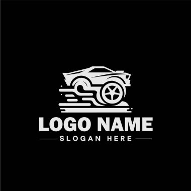 Otomotiv logosu oto bayii logosu oto tamir logosu simgesi simgesi