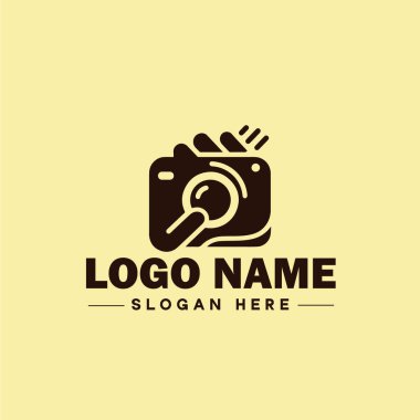 Fotoğraf Logosu Stüdyo Fotoğrafçısı Şirket Markası Logotype Modern Logo