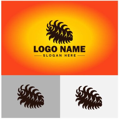 Caterpillar logo vektör sanat simgesi grafikleri ticari marka simgesi tırtıl logo şablonu