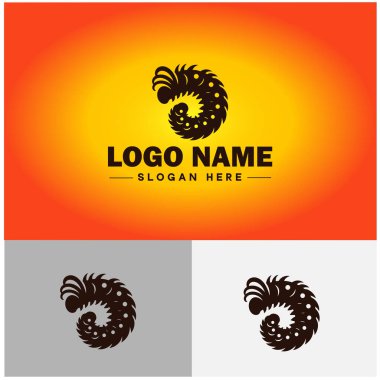 Caterpillar logo vektör sanat simgesi grafikleri ticari marka simgesi tırtıl logo şablonu