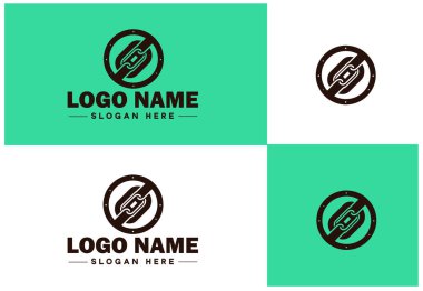 Ticari marka uygulama simgesi zinciri logo şablonu için simge logo grafik grafikleri