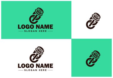 Ticari marka uygulama simgesi zinciri logo şablonu için simge logo grafik grafikleri