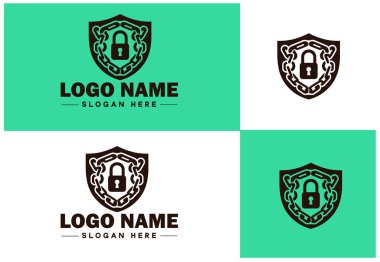 Ticari marka uygulama simgesi zinciri logo şablonu için simge logo grafik grafikleri