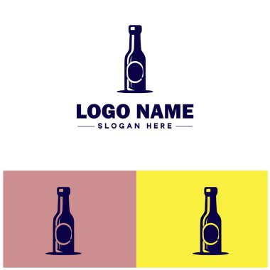 Acılı Sos Markası Baharat Sosu etiketi Pepper sos markası Chili sos şirketi düz logo işareti düzenlenebilir vektörü