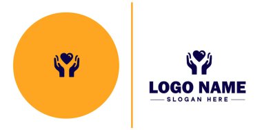 Mesleki Terapi ikonu Rehabilitasyon Terapisi Fonksiyonel Terapi Düz logo İşareti Düzenlenebilir Vektör