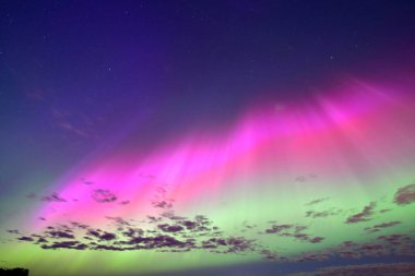 Letonya 'nın kuzey ışıkları