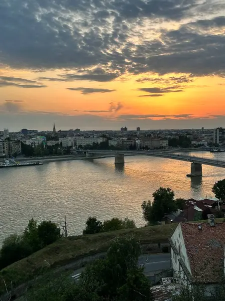 İsveç 'teki Stockholm şehrinin hava manzarası.