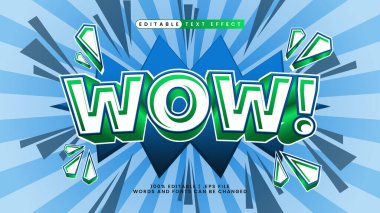 Wow 3d metin efekti