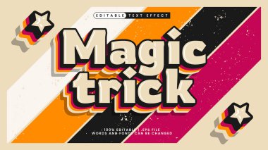 Sihirli numara 3d metin efekti