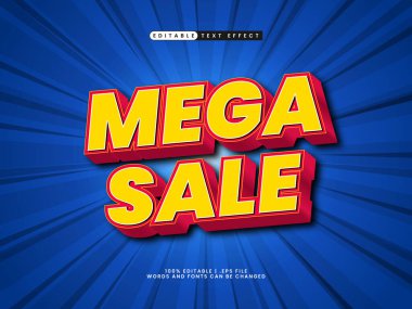 metin efekti mega satış