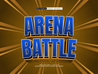 arena savaş metin efekti