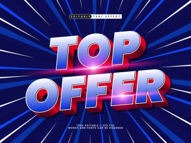 En iyi teklif 3d düzenlenebilir metin efekti satışı