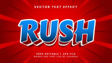 Süper kahraman ve film metin tarzıyla hızlı düzenlenebilir metin efekti