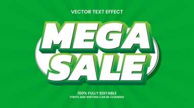 metin efekti 3d düzenlenebilir mega satış