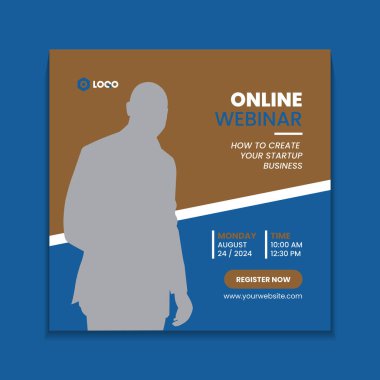 Sosyal medya instagram şablonu giyin