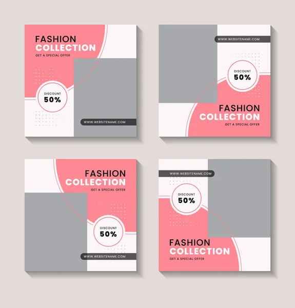 Fashion instagram post template