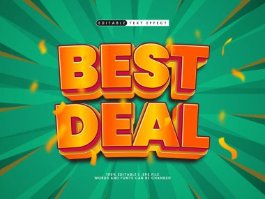 en iyi anlaşma düzenlenebilir metin efekti satış biçimi