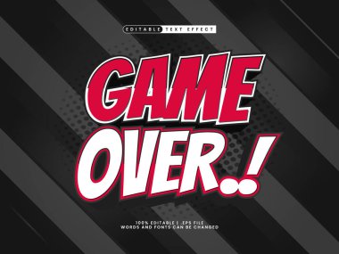 oyun üzerinde düzenlenebilir metin efekti biçimi