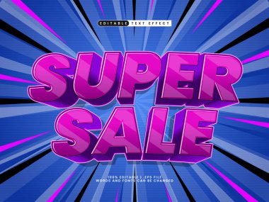 düzenlenebilir metin efekti biçimi süper satış