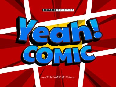 evet komik metin efekti