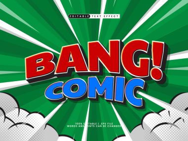 bang komik metin efekti