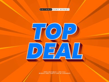 üst anlaşma düzenlenebilir metin efekti