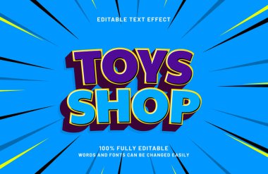 Çocuk tarzında düzenlenebilir metin efekti