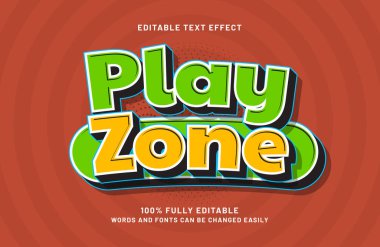 oyun alanı düzenlenebilir metin efekti