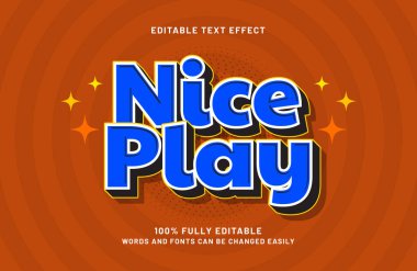 güzel oynanılabilir metin efekti