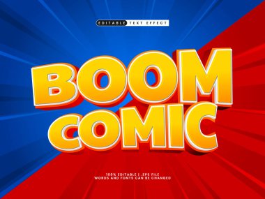 gümbürtü komik metin biçiminde düzenlenebilir metin efekti