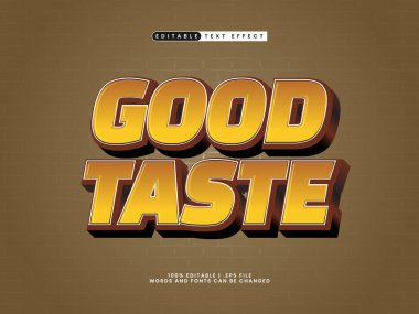 Çocuklarda iyi zevkli düzenlenebilir metin efekti ve basit metin tarzı