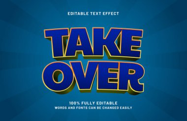 Çizgi film ve çocuk metin tarzında düzenlenebilir metin efektini devral