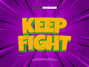 Dövüş metin efektini oyun ve eylem metni biçiminde tut