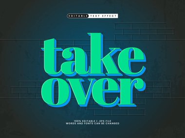 süper ve basit metin biçiminde düzenlenebilir metin efektini al