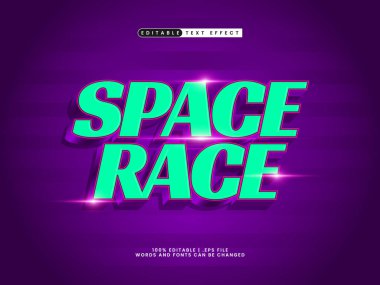 hız ve yarış metin biçiminde düzenlenebilir metin efekti