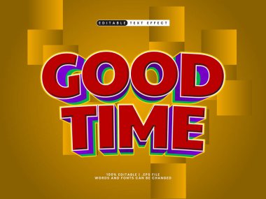 basit ve modern metin biçiminde düzenlenebilir metin efekti