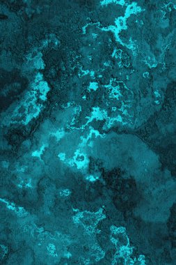 Mavi soyut doku sanatı