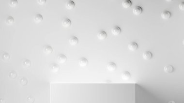 Beyaz kareler arka plan