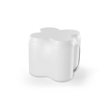 Beyaz arkaplanda paketlenebilir