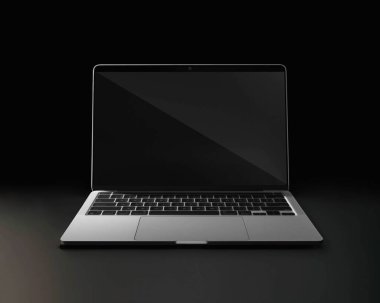 Laptop Mockup Ön Görünümü
