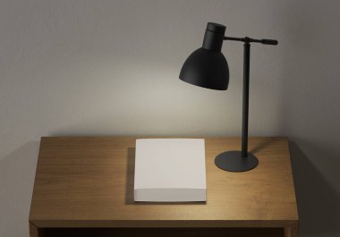 Modern bir oturma odasının modern iç tasarımı.