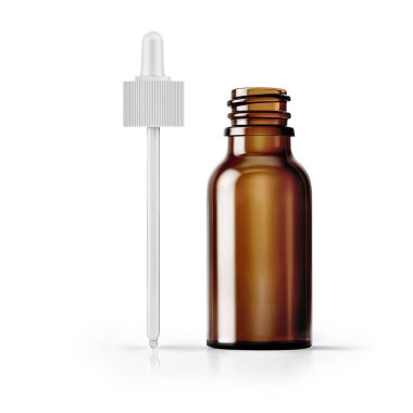 Tıbbi ampuller ve beyaz arka planda bir şırınga. ilaç.