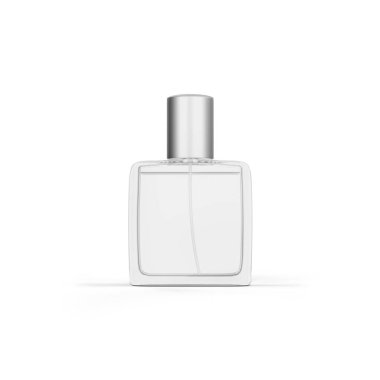 Parfüm şişesi izole edilmiş beyaz arka plan
