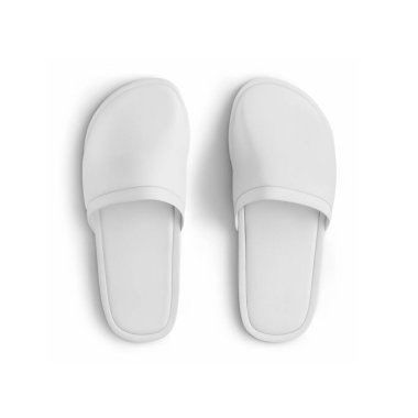 beyaz zemin üzerine floplar flip