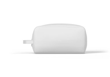 Kişisel Malzemeler ve Aksesuarlar İçin Beyaz Elle Tutulan Dikdörtgen Kese