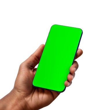 Yeşil Ekran Görüntülü El Tutma Akıllı Telefonu